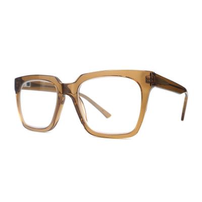 A20325(3) Unisex Lightweight crystal green Acetate Full Rim Square Modern Sunglasses Eyewear