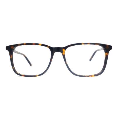 A20335(1) Unisex Lightweight tortoise Acetate Full Rim Square Modern Sunglasses Eyewear