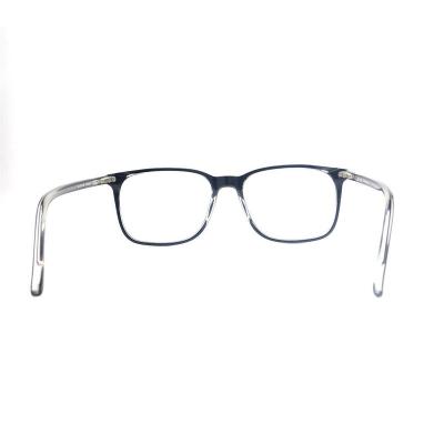 A20338(1) Unisex Hand Polished black Acetate Full Rim Square Modern Sunglasses Eyewear