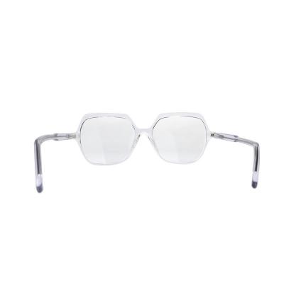 A20324(1) Women's UV400 Protection crystal Acetate Full Rim Geometric Modern Sunglasses Eyewear