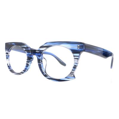 A20352(2) Unisex UV400 Protection tortoise Acetate Full Rim Geometric Modern Sunglasses Eyewear