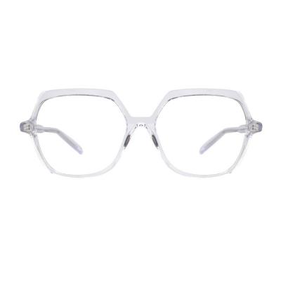 A20324(1) Women's UV400 Protection crystal Acetate Full Rim Geometric Modern Sunglasses Eyewear