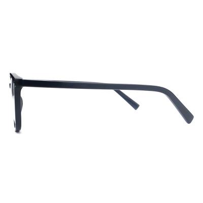 A20342(1) Unisex Premium Quality navy blue Acetate Full Rim Square Modern Sunglasses Eyewear