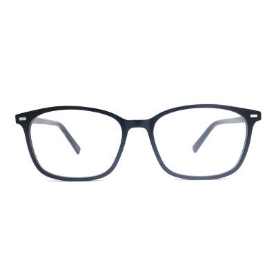 A20342(1) Unisex Premium Quality navy blue Acetate Full Rim Square Modern Sunglasses Eyewear
