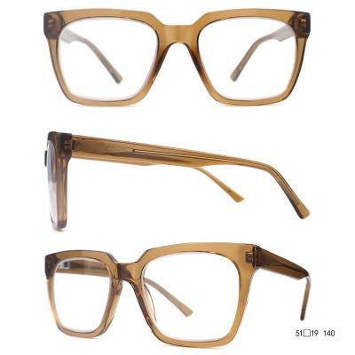 A20325(3) Unisex Lightweight crystal green Acetate Full Rim Square Modern Sunglasses Eyewear