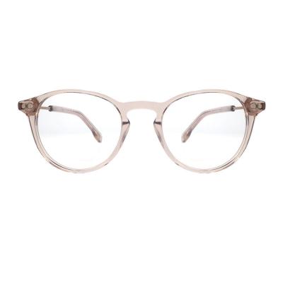 A20345(1) Unisex Premium Quality crystal Acetate Full Rim Round Modern Sunglasses Eyewear