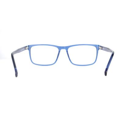 A20331(1) Unisex Lightweight blue Acetate Full Rim Square Modern Sunglasses Eyewear