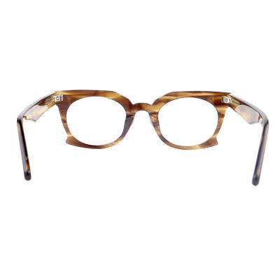 A20352(1) Unisex Lightweight tortoise Acetate Full Rim Geometric Modern Sunglasses Eyewear