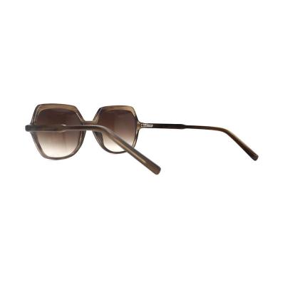A20324(2) Women's Lightweight crystal Acetate Full Rim Geometric Modern Sunglasses Eyewear
