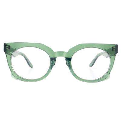 A20352(3) Unisex Premium Quality tortoise Acetate Full Rim Geometric Modern Sunglasses Eyewear