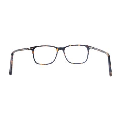 A20335(1) Unisex Lightweight tortoise Acetate Full Rim Square Modern Sunglasses Eyewear