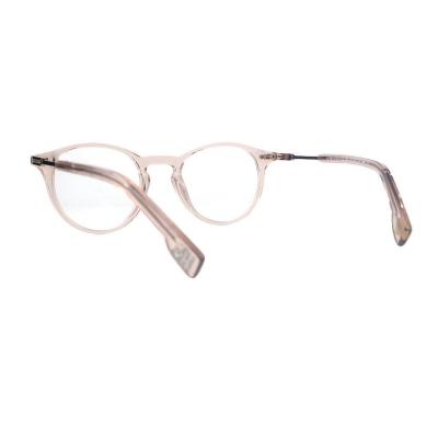 A20345(1) Unisex Premium Quality crystal Acetate Full Rim Round Modern Sunglasses Eyewear