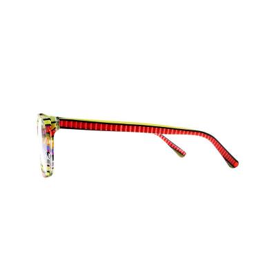 A20350(2) Unisex Premium Quality multicolor marbled Acetate Full Rim Square Modern Sunglasses Eyewear