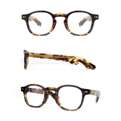 A20322 Unisex Lightweight tortoise Acetate Full Rim Fashion Vintage Sunglasses Eyewear