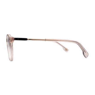 A20345(1) Unisex Premium Quality crystal Acetate Full Rim Round Modern Sunglasses Eyewear