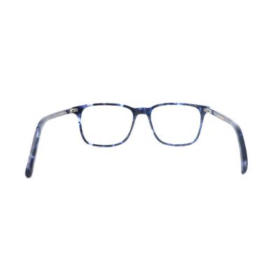 A20333(1) Unisex Durable blue tortoise Acetate Full Rim Square Modern Sunglasses Eyewear