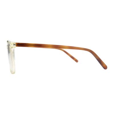 A20332(1) Unisex Hand Polished crystal Acetate Full Rim Wayfarer Modern Sunglasses Eyewear