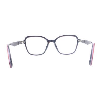 A20346(1) Women's Spring Hinge red Acetate Full Rim Geometric Modern Sunglasses Eyewear
