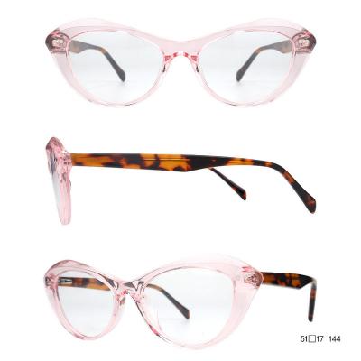 A20323(3) Women's Durable black Acetate Full Rim Cat Eye Vintage Sunglasses Eyewear