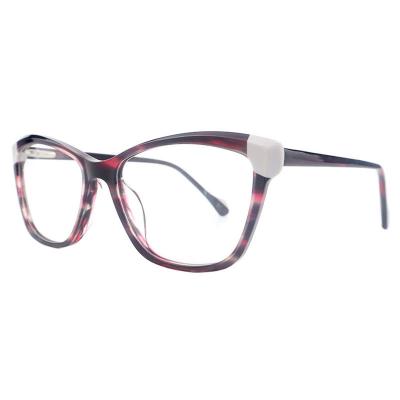 A20351(3) Women's Premium Quality tortoise with light blue accents Acetate Full Rim Cat Eye Modern Sunglasses Eyewear