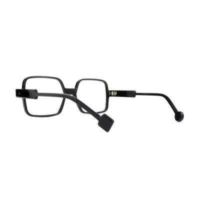 A20358(1) Unisex UV400 Protection black Acetate Full Rim Square Modern Sunglasses Eyewear