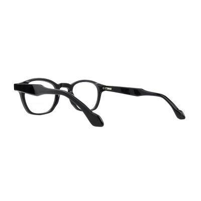 A20356(1) Unisex Spring Hinge black Acetate Full Rim Square Modern Sunglasses Eyewear