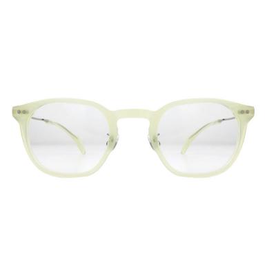 A20368(2) Unisex Polarized matte dark green Acetate Full Rim Round Modern Sunglasses Eyewear