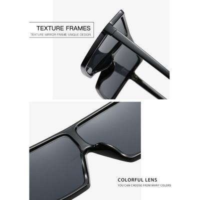 H1 Unisex Scratch Resistant black Hybrid Full Rim Shield Sport Sunglasses Eyewear