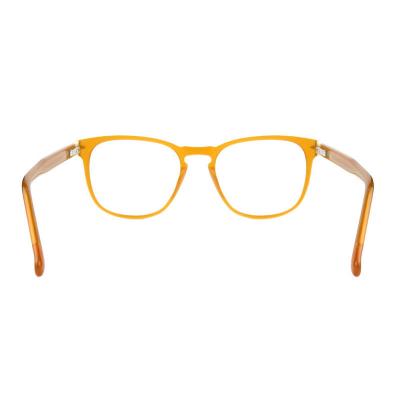 A20355(1) Unisex Lightweight yellow Acetate Full Rim Wayfarer Modern Sunglasses Eyewear