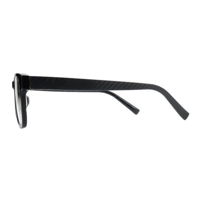 A20366(1) Unisex Durable black Acetate Full Rim Square Modern Sunglasses Eyewear