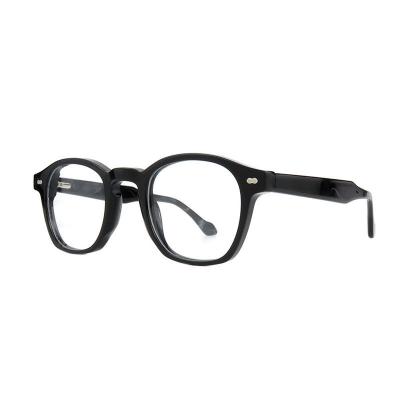A20356(1) Unisex Spring Hinge black Acetate Full Rim Square Modern Sunglasses Eyewear