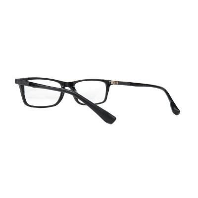 A20362(1) Unisex Hand Polished black Acetate Full Rim Square Modern Sunglasses Eyewear