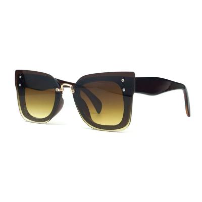 H10215 Women's Hand Polished tortoise Hybrid Full Rim Butterfly Vintage Sunglasses Eyewear
