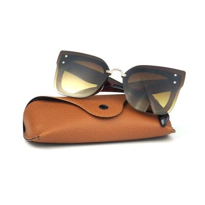 H10215 Women's Hand Polished tortoise Hybrid Full Rim Butterfly Vintage Sunglasses Eyewear
