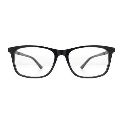 A20363(1) Unisex Polarized black Acetate Full Rim Square Modern Sunglasses Eyewear