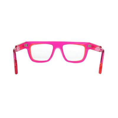A20364(2) Unisex Lightweight crystal blue Acetate Full Rim Square Modern Sunglasses Eyewear