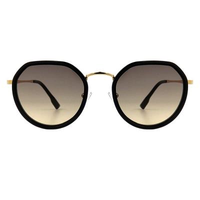 H10319(6) Women's Spring Hinge burgundy/wine red Hybrid Full Rim Geometric Modern Sunglasses Eyewear