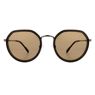 H10319(5) Women's UV400 Protection burgundy/wine red Hybrid Full Rim Geometric Modern Sunglasses Eyewear