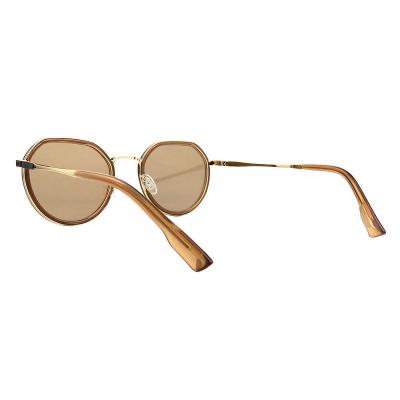H10319(4) Women's Scratch Resistant burgundy/wine red Hybrid Full Rim Geometric Modern Sunglasses Eyewear