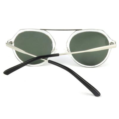 H10300 Unisex Premium Quality transparent Hybrid Full Rim Fashion Modern Sunglasses Eyewear