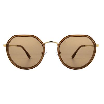 H10319(4) Women's Scratch Resistant burgundy/wine red Hybrid Full Rim Geometric Modern Sunglasses Eyewear