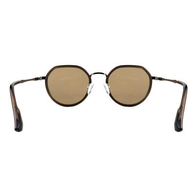H10319(5) Women's UV400 Protection burgundy/wine red Hybrid Full Rim Geometric Modern Sunglasses Eyewear