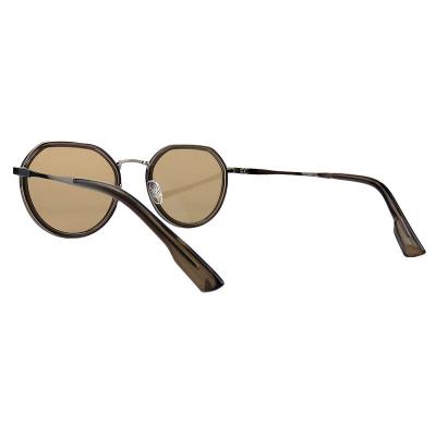 H10319(5) Women's UV400 Protection burgundy/wine red Hybrid Full Rim Geometric Modern Sunglasses Eyewear