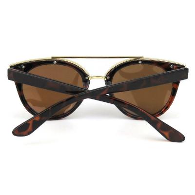 H10278-1 Women's Spring Hinge tortoiseshell Hybrid Full Rim Cat Eye Vintage Sunglasses Eyewear