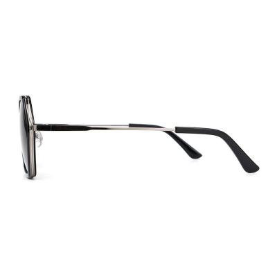 H10319(3) Women's Premium Quality burgundy/wine red Hybrid Full Rim Geometric Modern Sunglasses Eyewear