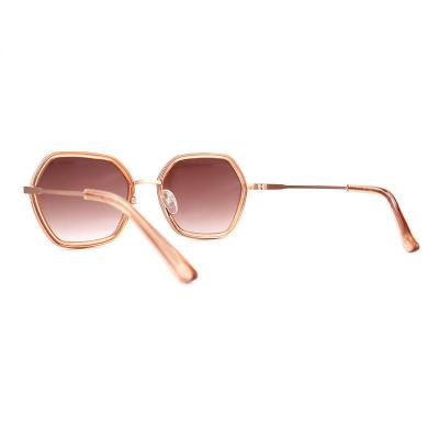 H10319(2) Women's Premium Quality burgundy/wine red Hybrid Full Rim Geometric Modern Sunglasses Eyewear