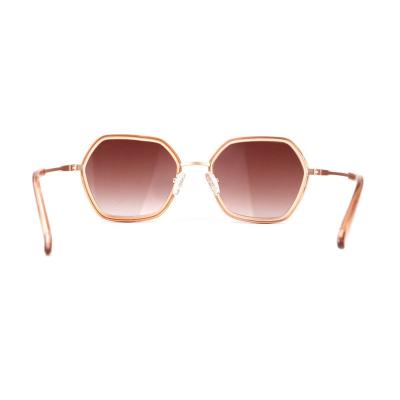 H10319(2) Women's Premium Quality burgundy/wine red Hybrid Full Rim Geometric Modern Sunglasses Eyewear