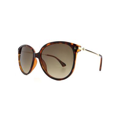H10363(1) Women's Premium Quality tortoiseshell Hybrid Full Rim Round Luxury Sunglasses Eyewear