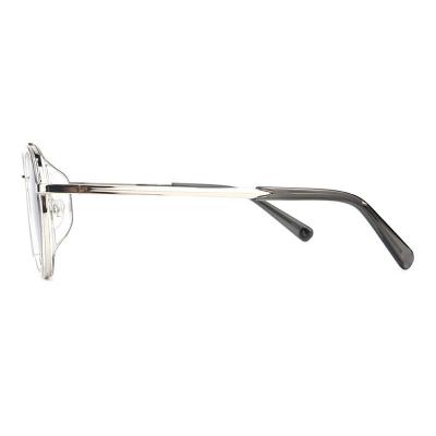 H10337(2) Unisex Durable burgundy/wine with black metal accents Hybrid Full Rim Round Modern Sunglasses Eyewear