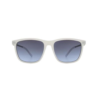 H10365(1) Unisex UV400 Protection off-white Hybrid Full Rim Wayfarer Modern Sunglasses Eyewear